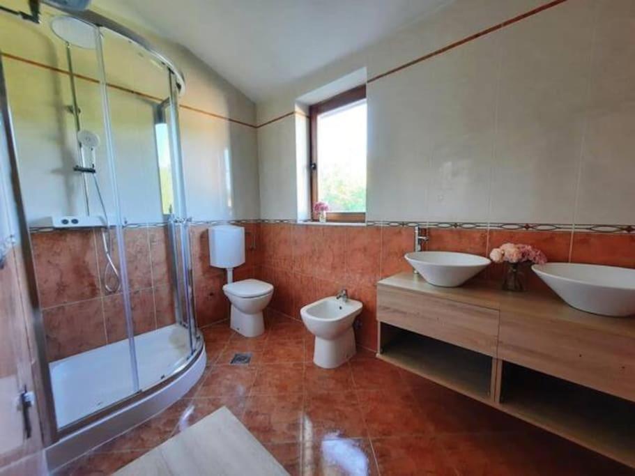 Holiday Home For 8 People, Pool + Sea View Vilanija Exterior foto